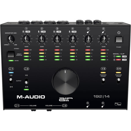 AIR192X14 8 entrées / 4 sorties + MIDI