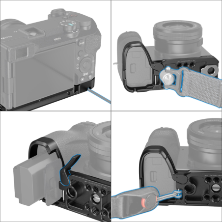 4338 Baseplate for Sony Alpha 6700