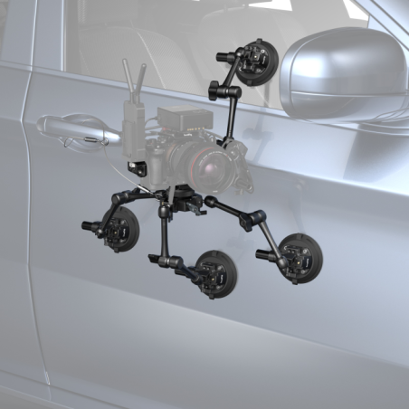 3565B All-in-One 4-Arm Suction Cup Camera Mount Kit for Vehicle Shooting SC-15K