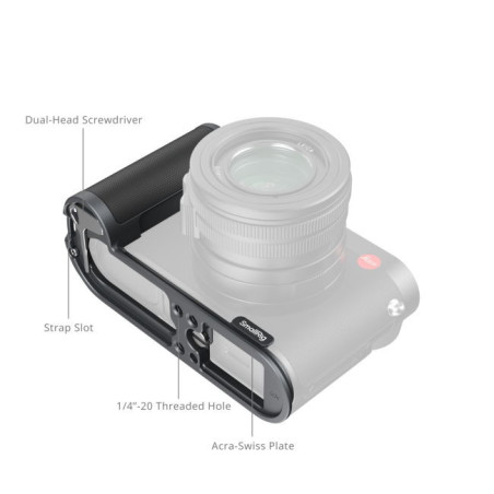 4568 L-Shape Mount Plate with Handle for Leica Q3