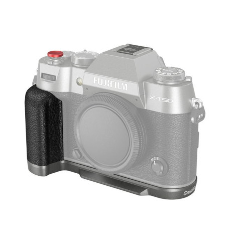 4712 Silicone L-Shape Handle for Fujifilm X-T50 Charcoal Silver