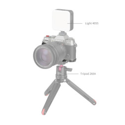 4712 Silicone L-Shape Handle for Fujifilm X-T50 Charcoal Silver