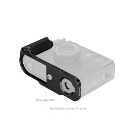 5332 L-Shaped Mount Plate with Silicone Handle for FUJIFILM X half (Black)