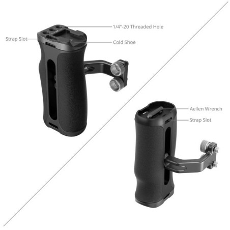 4756 Mini Side Handle with 1/4" -20 Screws