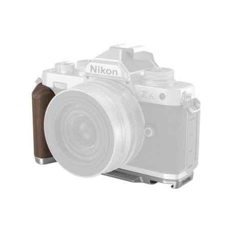 4803 Wooden L-Shape Grip for Nikon Z fc (Silver)