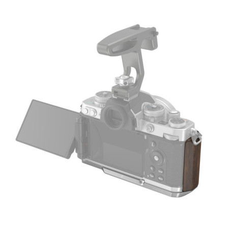 4803 Wooden L-Shape Grip for Nikon Z fc (Silver)