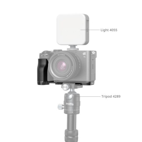 4797 L-Shape Mount Plate with Silicone Handle for Sony Alpha 7C II / Alpha 7CR