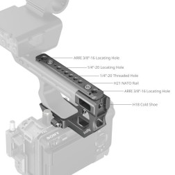 4830 Extension Mount Plate Kit for Sony FX3 / FX30 XLR Handle