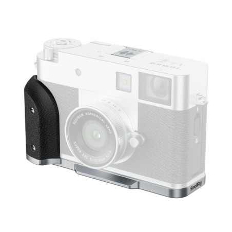 5216 L-Shaped Mount Plate with Silicone Handle for FUJIFILM X half (Silver)