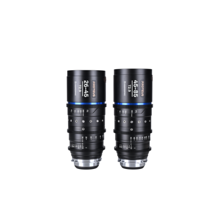 Proteus Zoom 2X Anamorphic 2-Lens Bundle (26-45mm,45-85mm) - Blue (Feet)