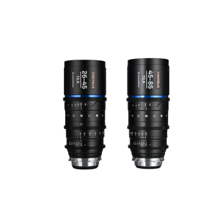 Proteus Zoom 2X Anamorphic 2-Lens Bundle (26-45mm,45-85mm) - Blue (Meter)