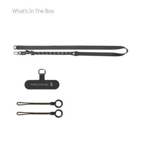 4989 FilMov Phone Shoulder Strap (Black)