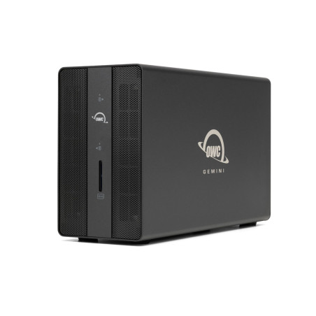 24TB Gemini - Thunderbolt (USB-C) Dock and Dual-Drive HDD RAID External Storage Solution