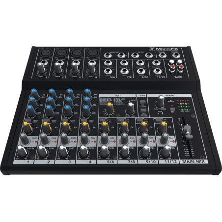 MIX - 12 channels, 18 inputs + effects MIX - 12 channels MACKIE