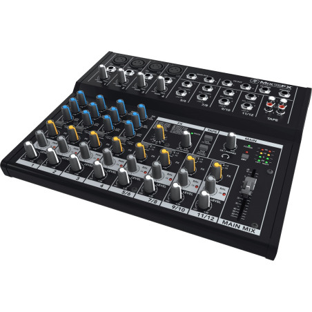 MIX - 12 channels, 18 inputs + effects MIX - 12 channels