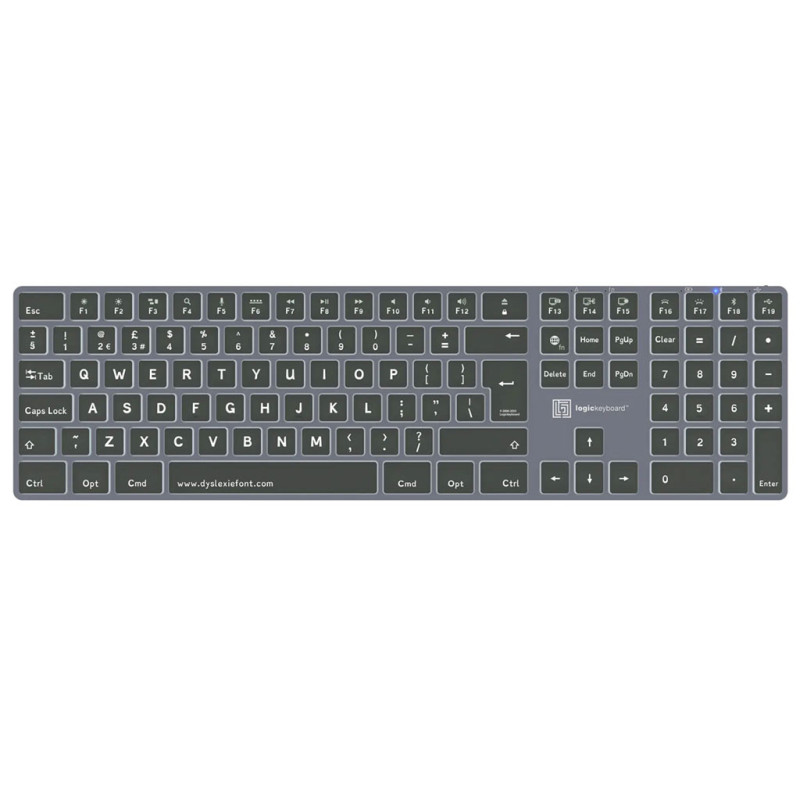 Logickeyboard Dyslexie TITAN UK (Mac) Logickeyboard Dyslexie TITAN UK (Mac)