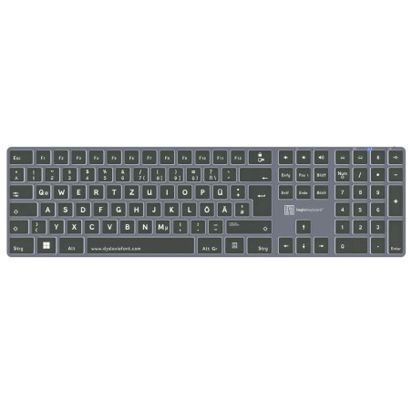 Logickeyboard Dyslexie TITAN DE (PC)