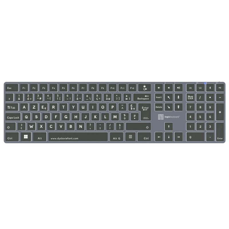Logickeyboard Dyslexie TITAN FR PC Logickeyboard Dyslexie TITAN FR PC
