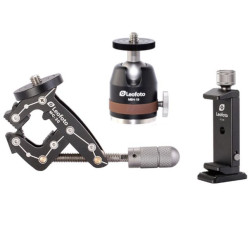 Pocket Clamp MC-30 Kit incl. Mini Ballhead 19 Smartphone