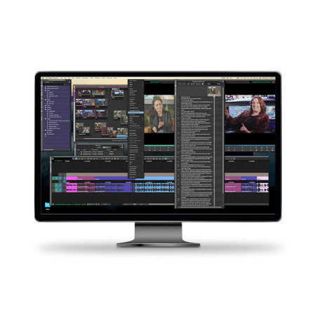 Avid Media Composer Scriptsync AI Option Annual Subscription EDU (new)