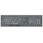 Logickeyboard XL-Print White on Black TITAN FR (PC) Logickeyboard XL-Print White on Black TITAN FR (PC)