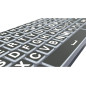 Logickeyboard XL-Print White on Black TITAN FR (PC) Logickeyboard XL-Print White on Black TITAN FR (PC)