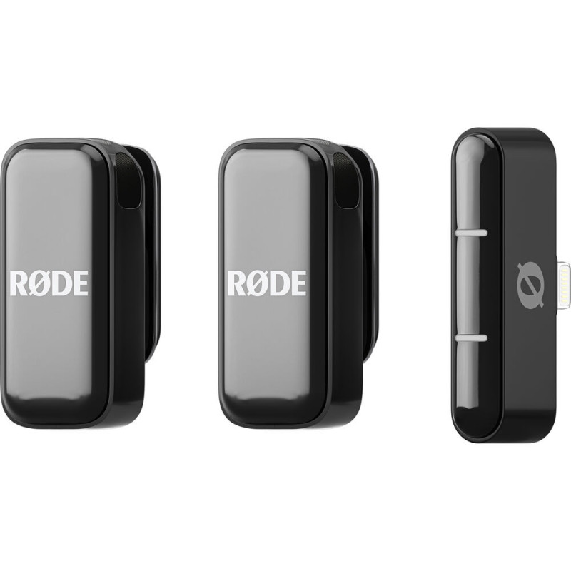 Wireless Micro Noir USB-C 2x emetteurs vers un recepteur
