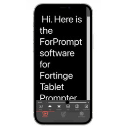 MIA-X Mobile Prompter