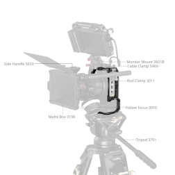 5954 HawkLock Quick Release Cage for Canon EOS R6 Mark III / R6 Mark II