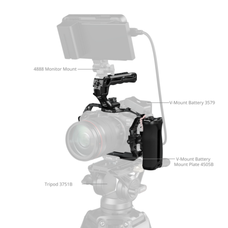 5956 Cage Basic Kit for Canon EOS R6 Mark III / R6 Mark II (Advanced Edition)
