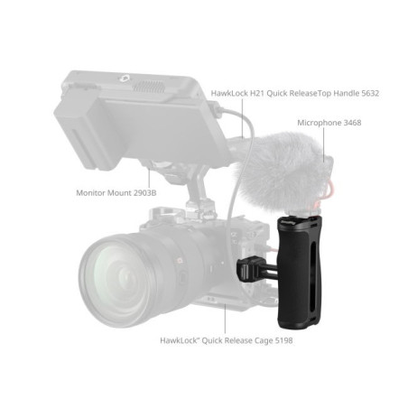5951 HawkLock H21 Quick Release Side Handle