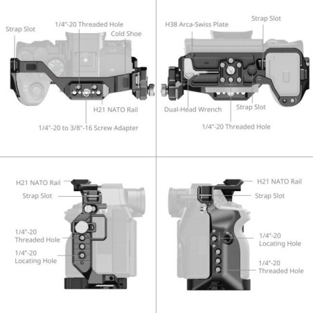 6028 Advanced HawkLock Cage Kit for Sony Alpha 7 V / 7R V / 7 IV