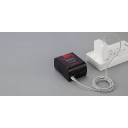Batteria V-Mount Li-Ion USB-C, Tiny Size, Mega Capacity 140Wh/9.7Ah D-tap Swit