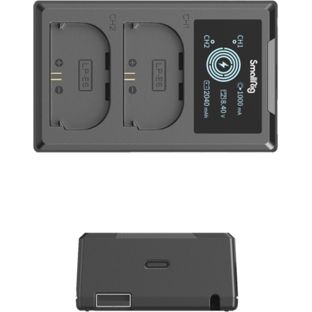 4084 Battery Charger For LP-E6 Batteries
