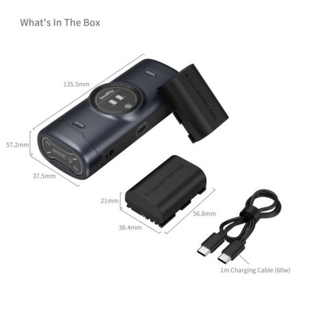 5695 Portable Charger Case Kit for LP-E6P Batteries
