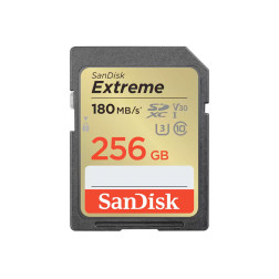 SD Extreme 256Go max 180MBs