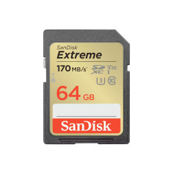 SD Extreme 64Go max 180MBs