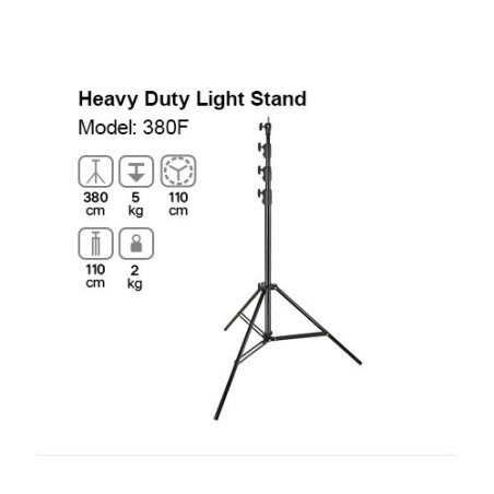 Godox 380F Heavy-Duty Light Stand Découvrez le support d