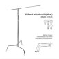 Godox 270CS C-Stand with Arm & Grip Head - 270cm Découvr