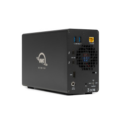 40TB Gemini - Thunderbolt (USB-C) Dock and Dual-Drive HDD RAID External Storage Solution