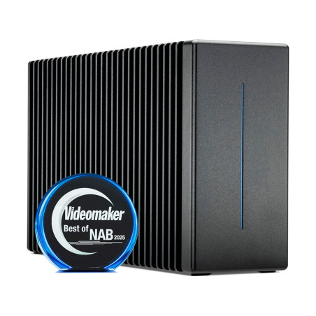 24TB ThunderBlade X12 Thunderbolt 5 (80Gb/s) NVMe RAID SSD External Storage Solution with SoftRAID