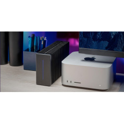 96TB ThunderBlade X12 Thunderbolt 5 (80Gb/s) NVMe RAID SSD External Storage Solution with SoftRAID