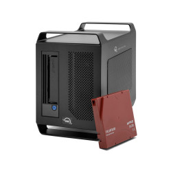 Mercury Pro LTO-9 Sol. w/Tape & Cleaner - + 16TB Staging SSD With Canister SW from Hedge