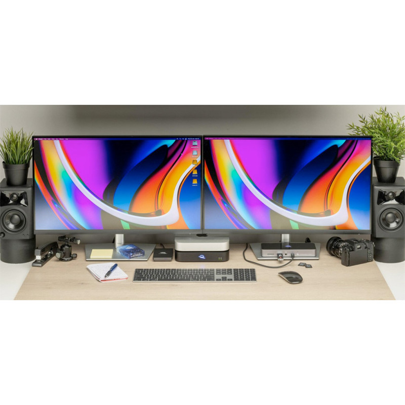 12.0TB (HDD) miniStack STX Stackable Storage and Thunderbolt Hub Xpansion Solution