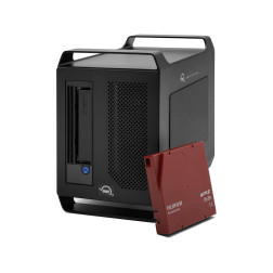 Archive Pro LTO-8 Sol. w/Tape & Cleaner - + 16TB Staging SSD With Canister SW from Hedge