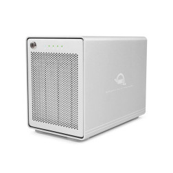 80TB Mercury Elite Pro Quad RAID 4 Bay solution with USB 3.1 Gen 2, with Softraid for OWC, RAID 0/1/4/5/1+0