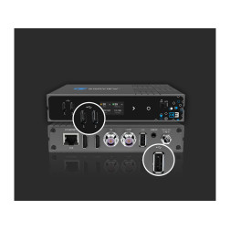 E3 Dual Channel 4K HDMI et 3G-SDI HEVC Video Encoder