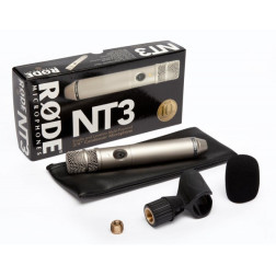 NT3 - Micro de studio et scène avec alim Micro de studio Rode