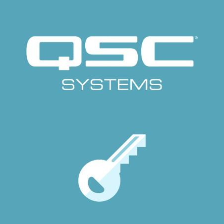 CORE110 LICENCE SCRIPT/CONTRÃ”LE QSC SYSTEMS