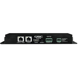 Extensions Audio QLAN - Interface audio/Vidéo USB Q-Sys QSC SYSTEMS